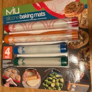 Silicone baking mats- set of 4